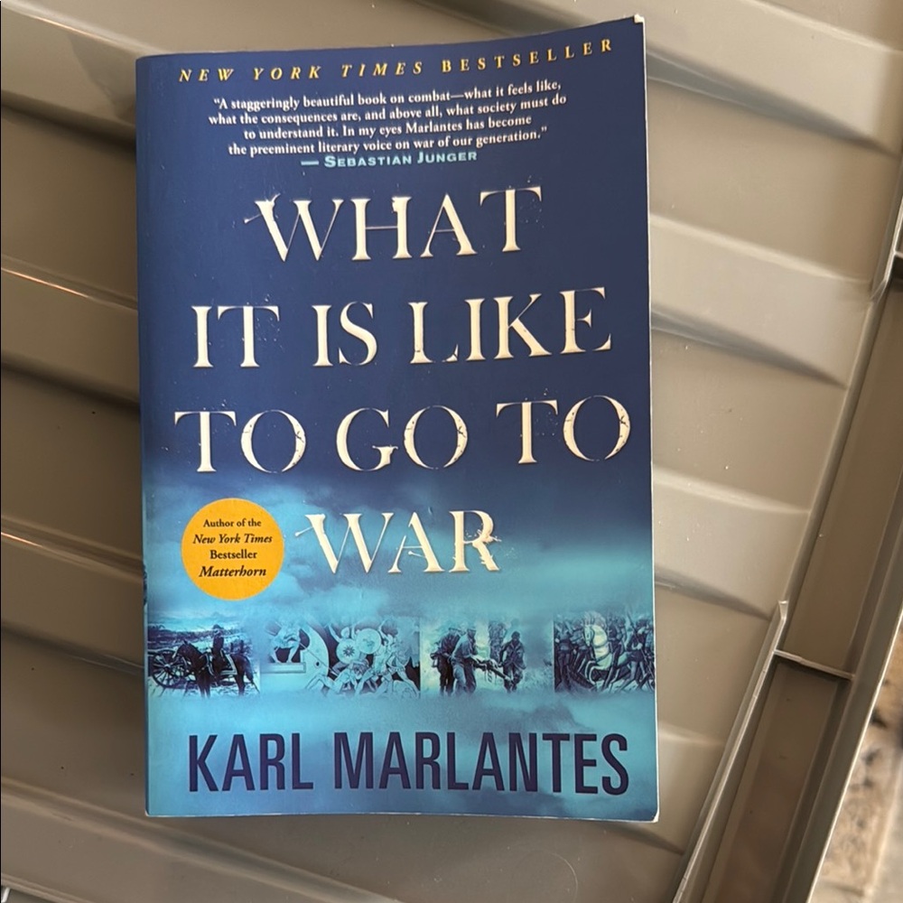 What It Is Like to Go to War Book